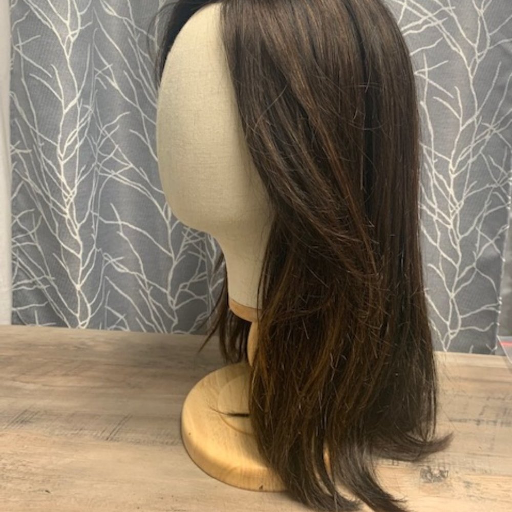 Custom, lace front, Remy human hair wig
